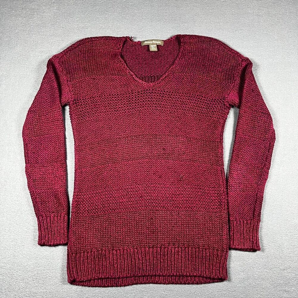 Tommy-bahama Women's Red and Burgundy Jumper